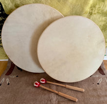 Load image into Gallery viewer, Shamanic Drums – Goatskin, Willow Wood