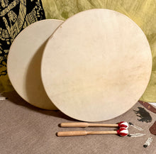 Load image into Gallery viewer, Shamanic Drums – Goatskin, Willow Wood