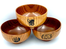 Load image into Gallery viewer, Engraved Wooden Cacao Bowls