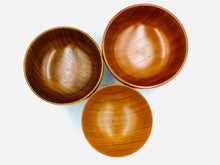 Load image into Gallery viewer, Engraved Wooden Cacao Bowls