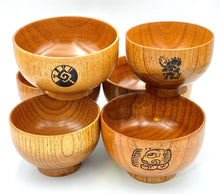 Load image into Gallery viewer, Engraved Wooden Cacao Bowls