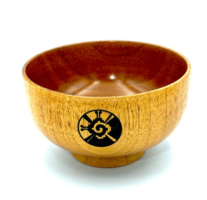 Engraved Wooden Cacao Bowls