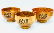 Load image into Gallery viewer, Engraved Wooden Cacao Bowls
