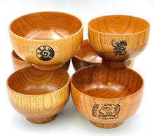 Load image into Gallery viewer, Engraved Wooden Cacao Bowls
